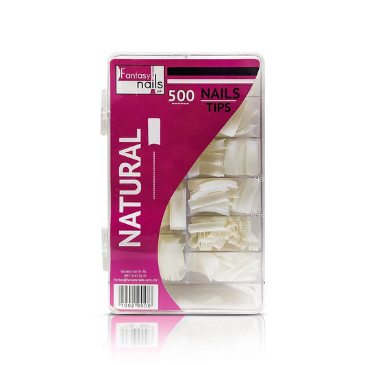 Fantasy Nails Tip Natural 500pz