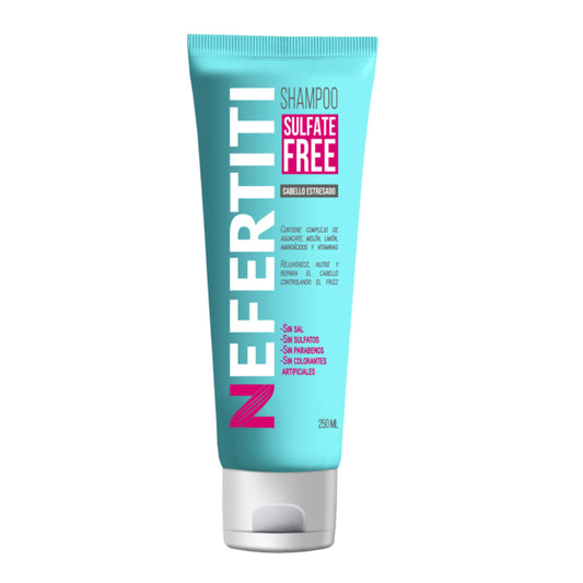 Nefertiti Sulfate Free Shampoo Cabello Estresado 250ml