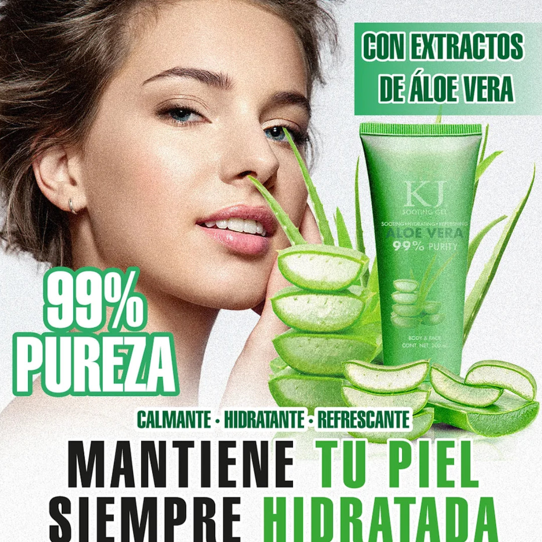 KJ Gel Hidratante Áloe Vera 200ml