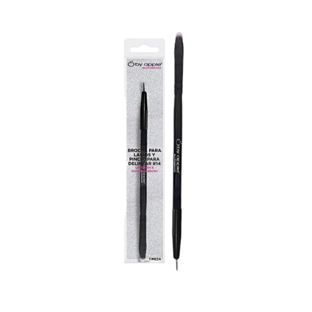By Apple Brocha para Labios y Pincel para Delinear #14