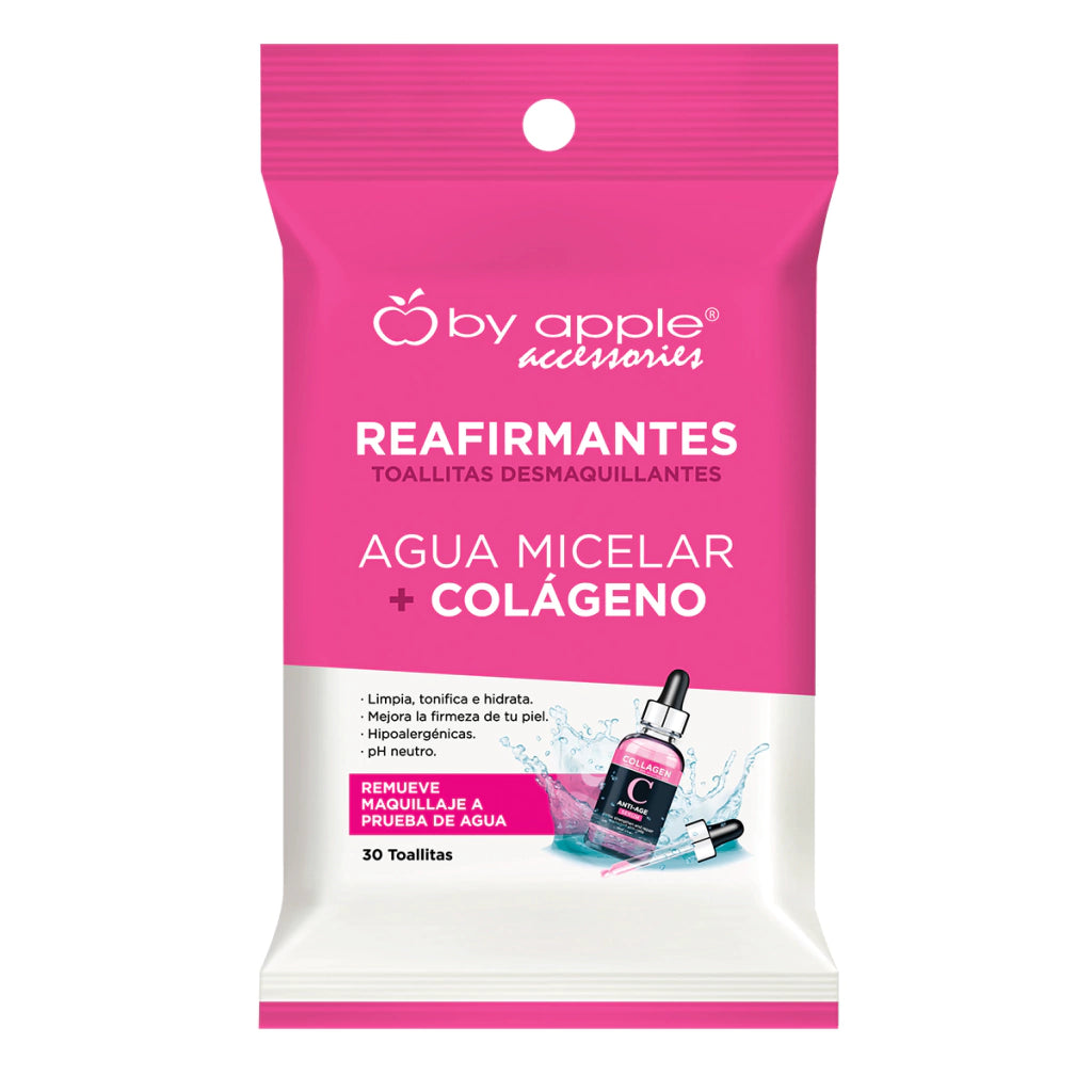 By Apple Toallitas Desmaquillantes Reafirmantes 30PZ