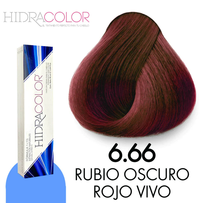 Hidracolor Tinte Permanente Rojizos