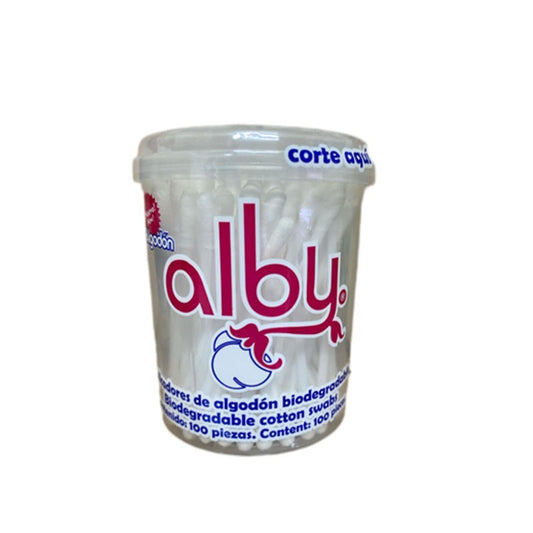 Alby cotonetes 100pzs