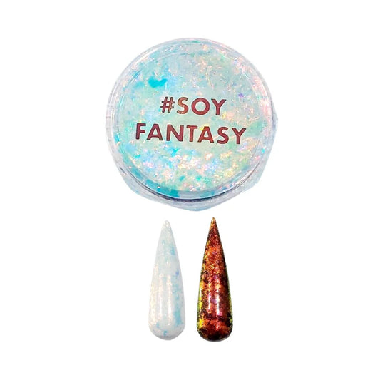 Fantasy Nails Efecto Flake Arcoiris