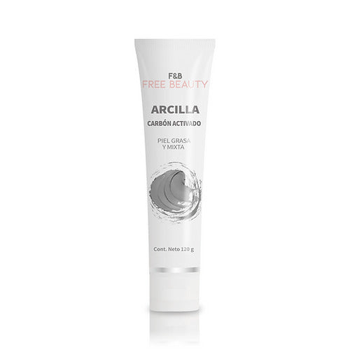 Free Beauty Arcilla Carbón Activado 120gr