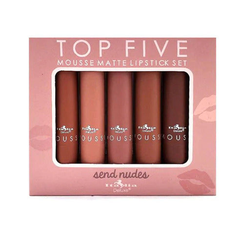 Italia Deluxe Set Labiales Mousse Matte