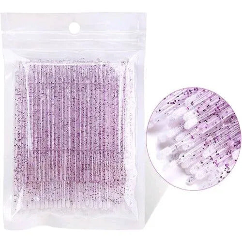 Microbrush Glitter 100pz