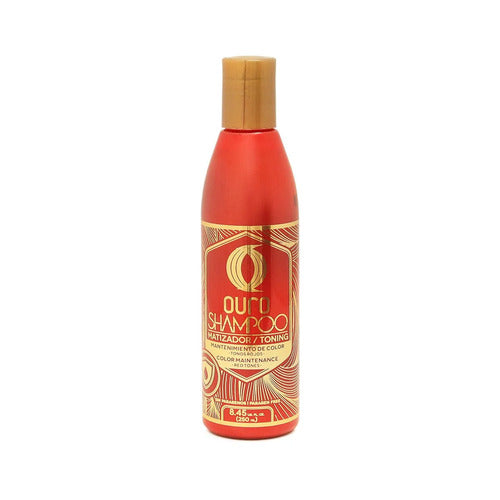 Ouro Shampoo Matizador Rojo 250ml