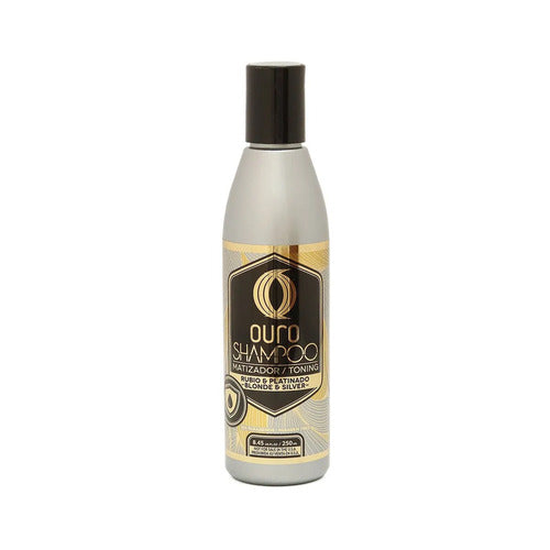 Ouro Shampoo Matizador Rubio Y Platinado 250ml