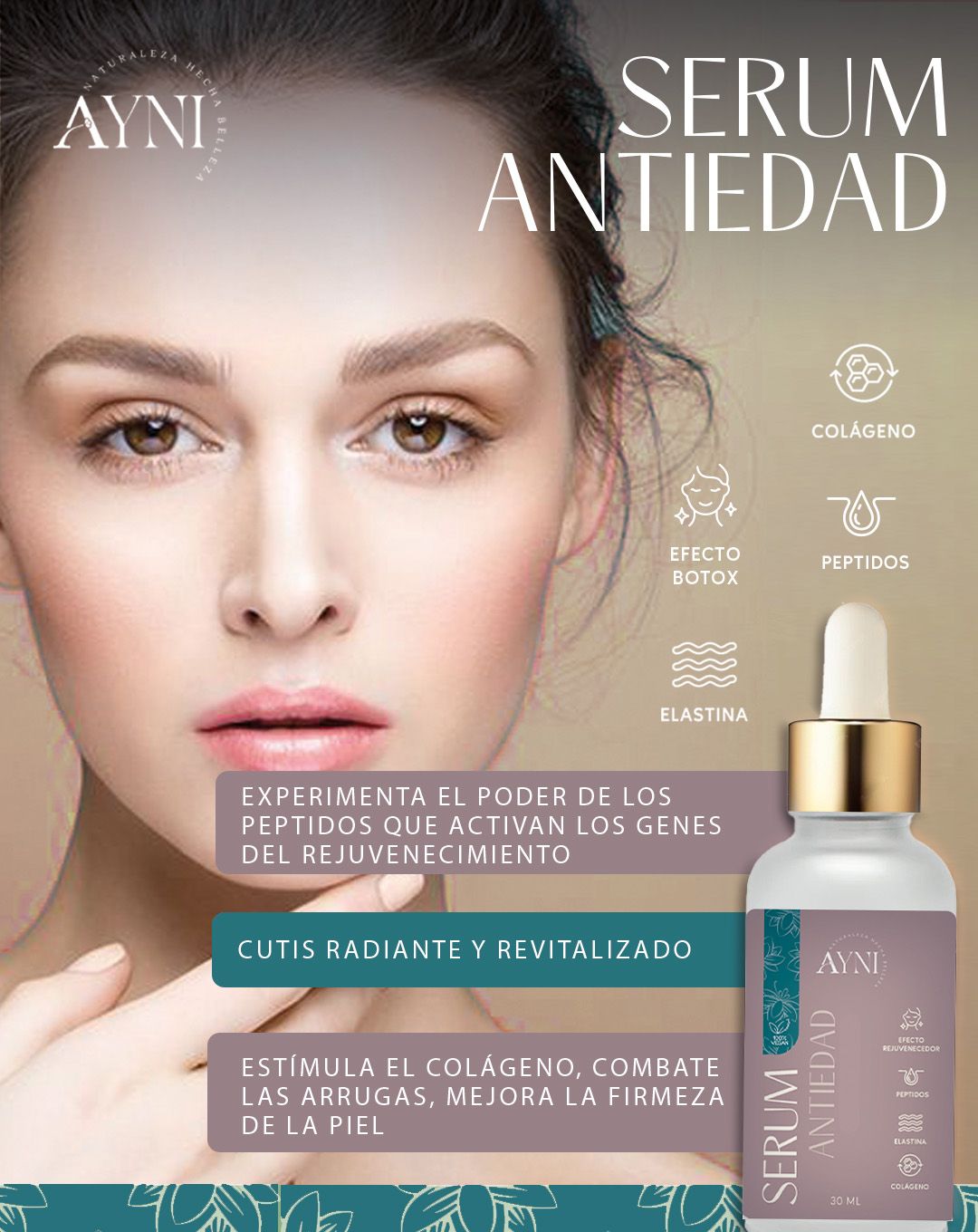 Ayni Serum Facial Anti Edad 30ml