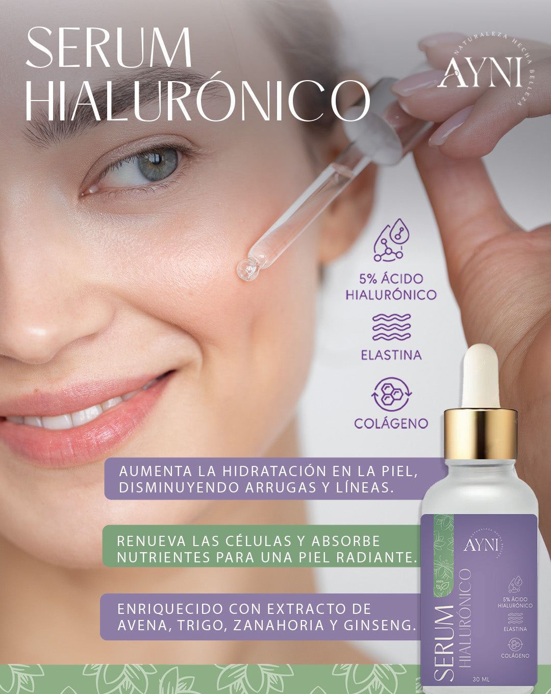 Ayni Serum Acido Hialuronico 30ml