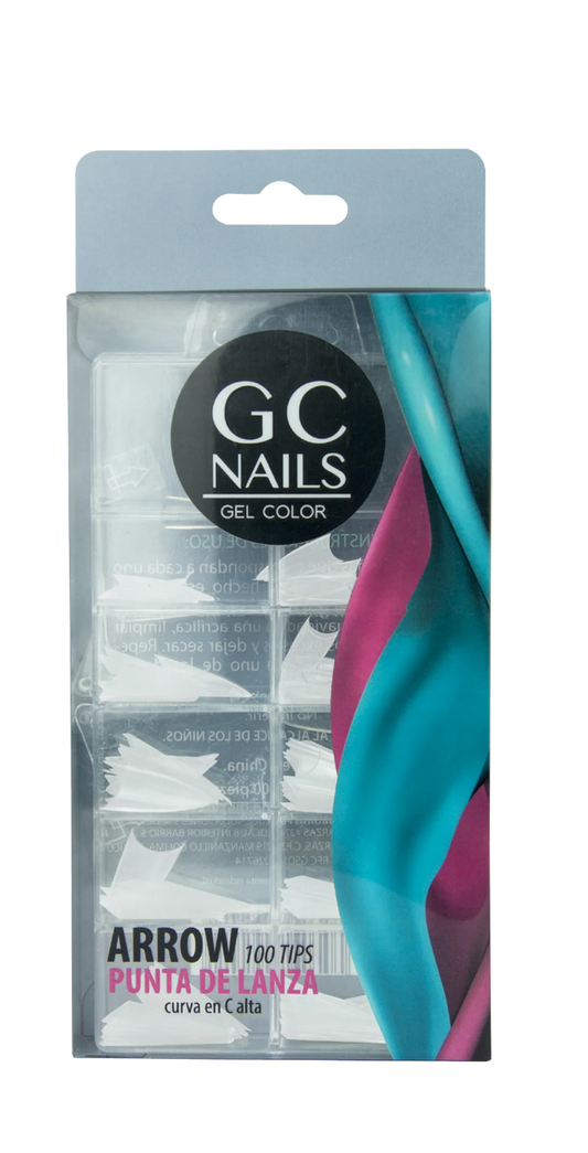 Gc Tips Arrow Punta De Lanza Blanca 100pz