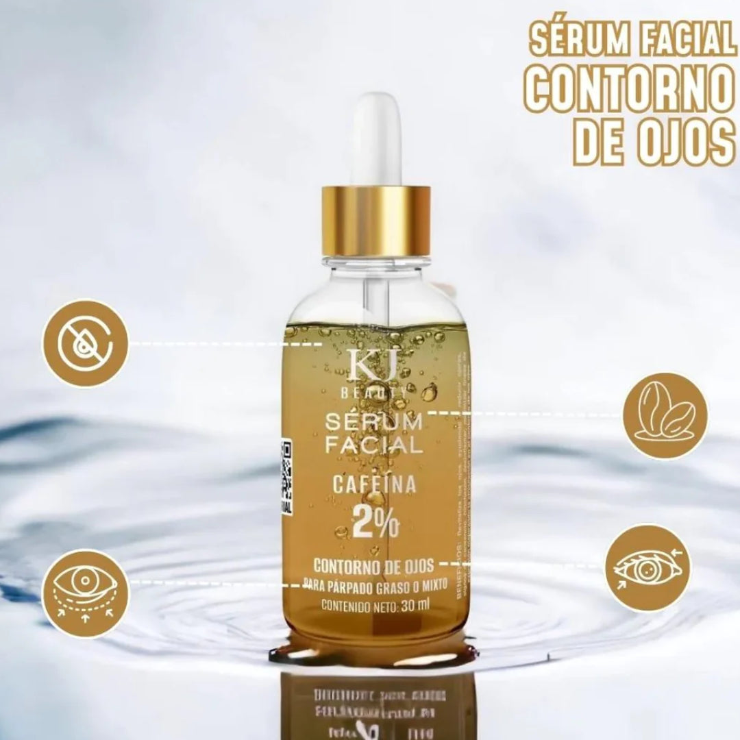 KJ Serum Cafeína Contorno De Ojos