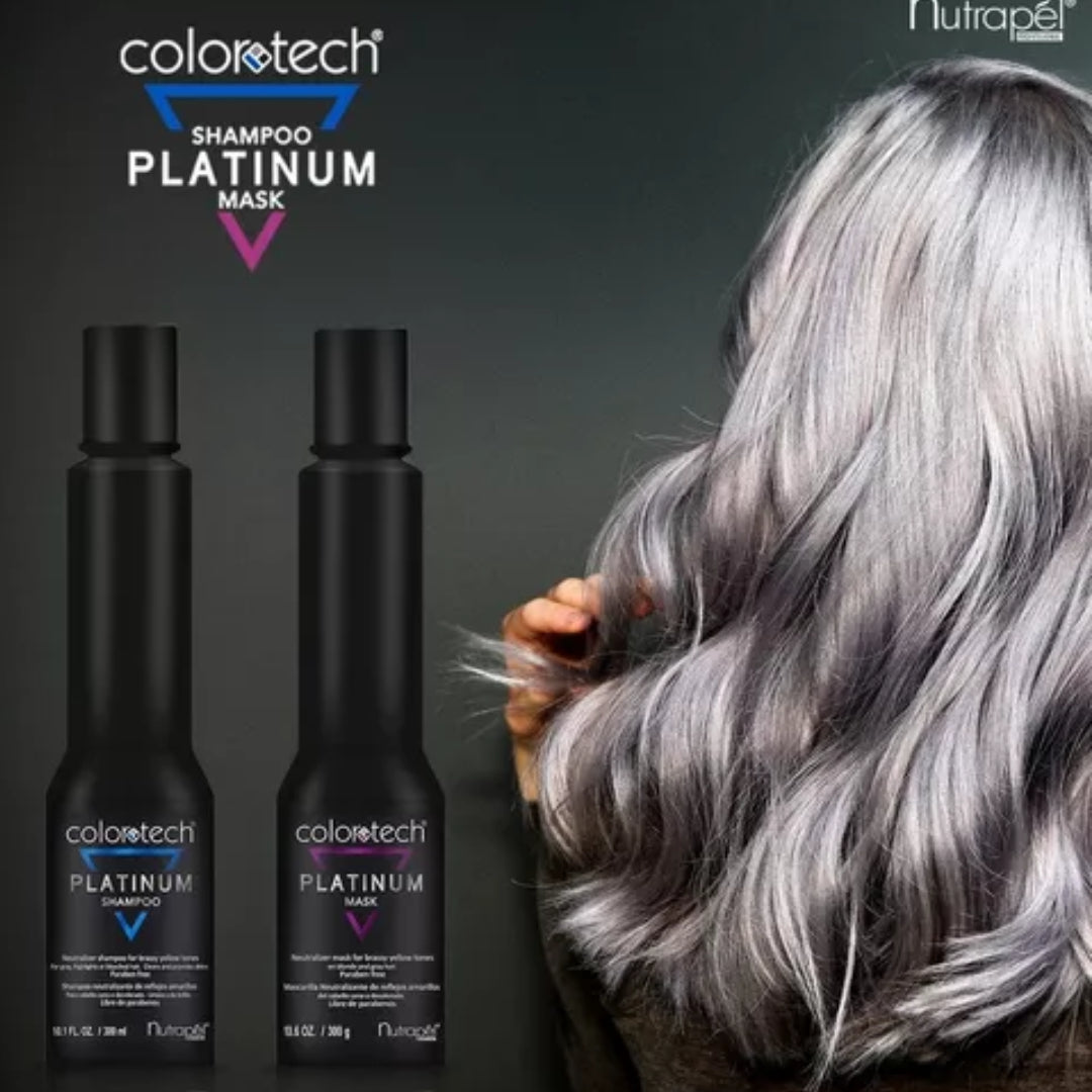 Colortech Platinum Shampoo Y Mascarilla Matizadora