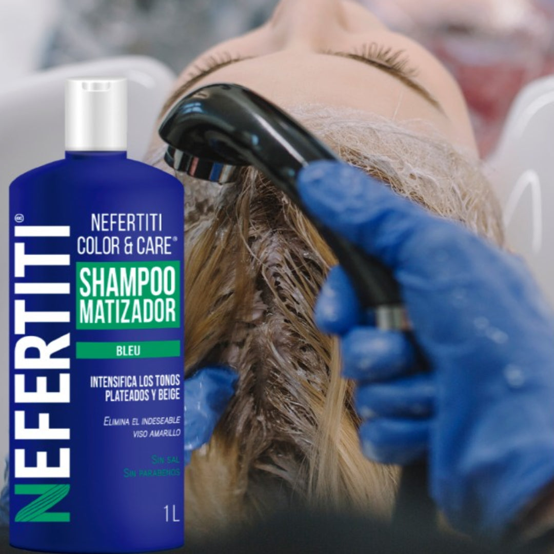 Nefertiti Shampoo Matizador Bleu