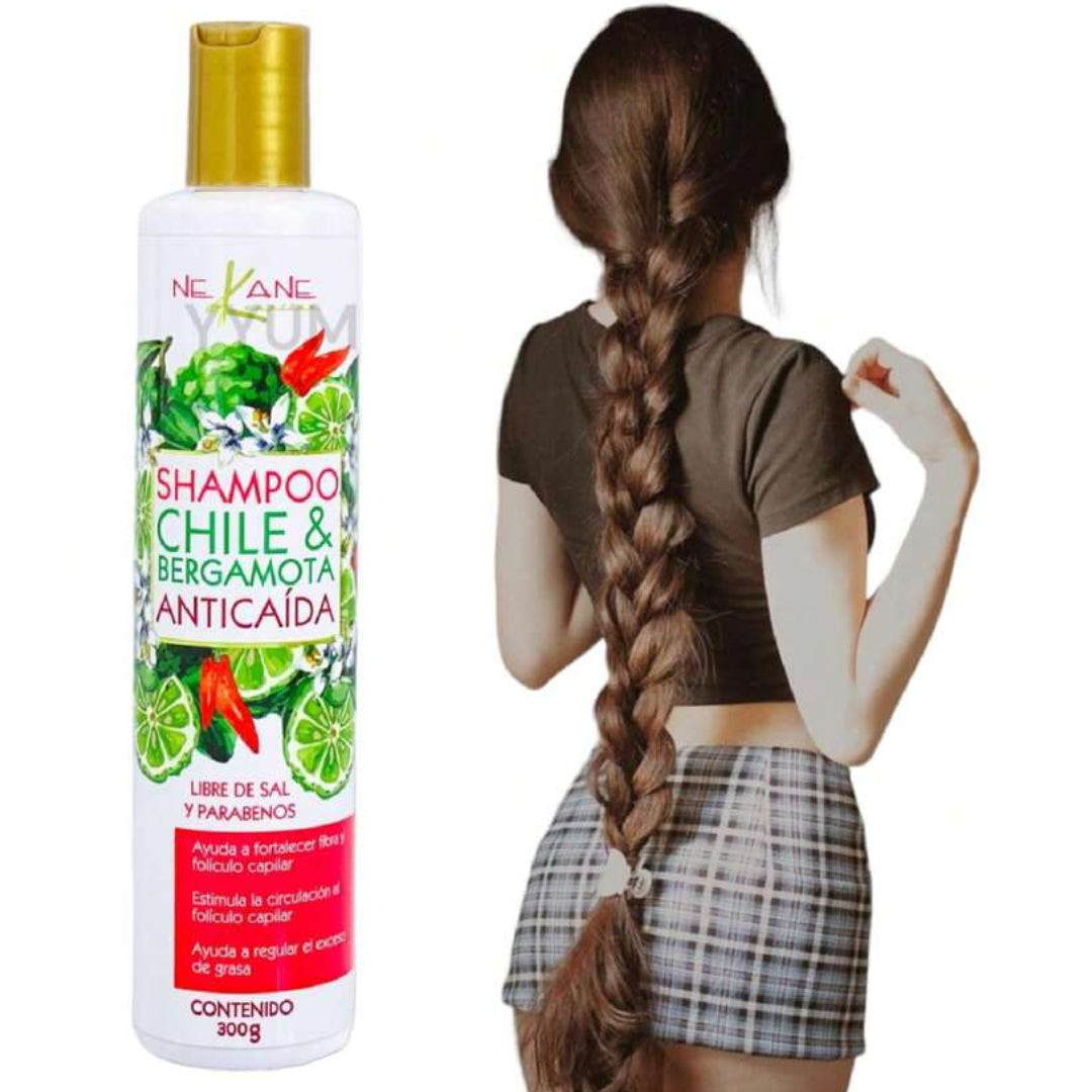 Nekane Shampoo Chile Y Bergamota