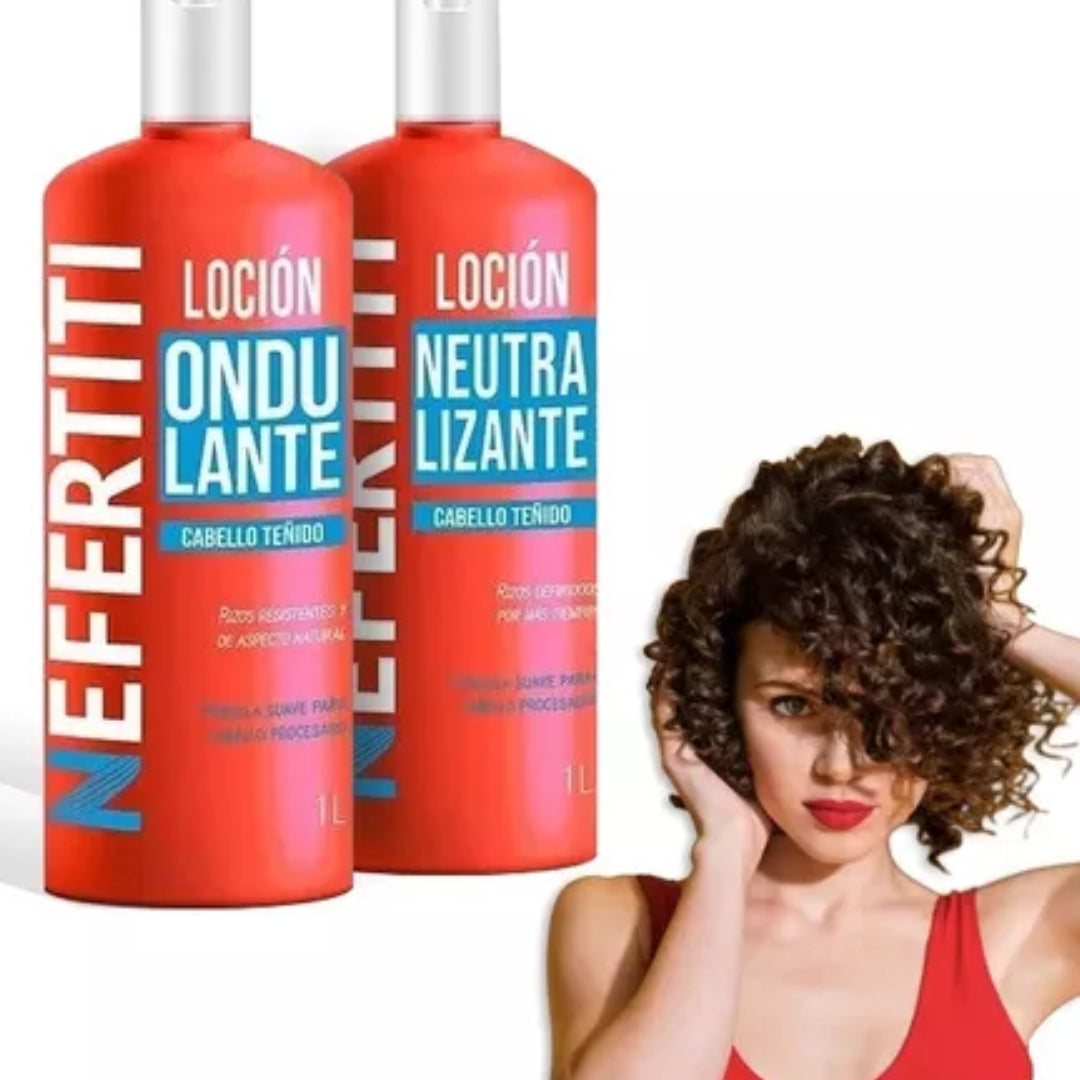 Nefertiti Ondulante Y Neutralizante Cabello Teñido