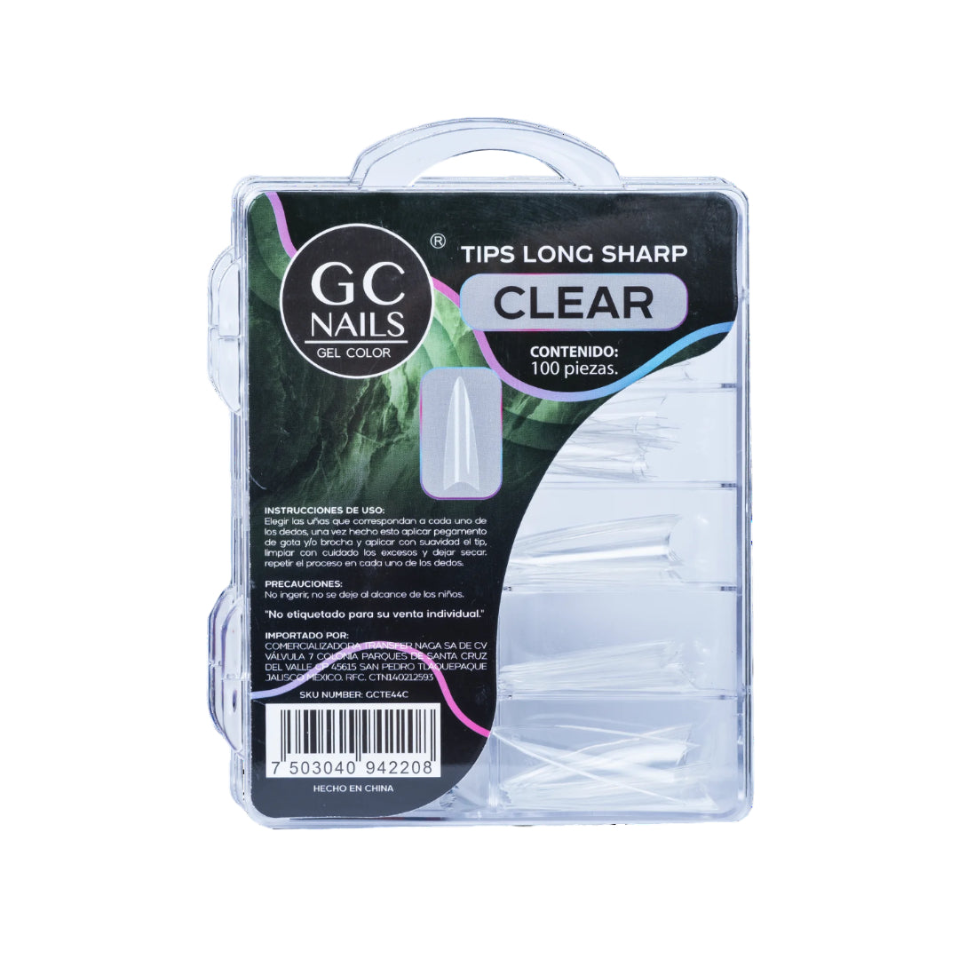 Nails Sharp Reducer GC Nails Tips Long Sharp 100pz – Eterbella