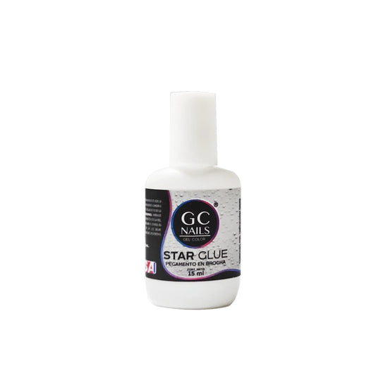 GC Nails Glue Pegamento En Brocha 15ml