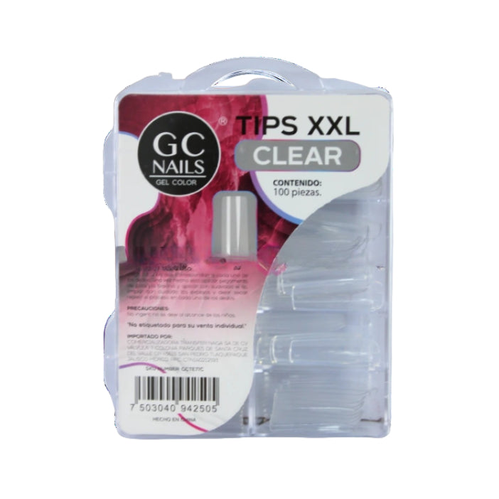 GC Tips XXL Clear 100pz