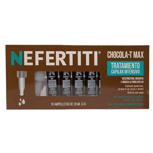 Nefertiti Caja 10 Ampolletas Chocola-t Max 20ml