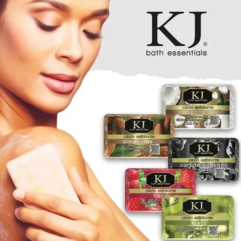 KJ Jabón Exfoliante Carbón Activado 100gr