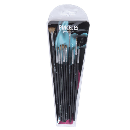 GC Set Pinceles Premiart 10pz