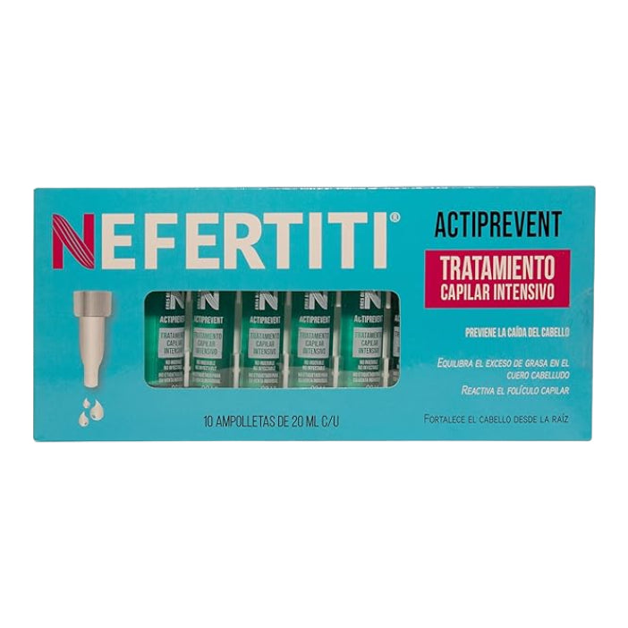 Nefertiti Caja 10 Ampolletas Actiprevent 20ml