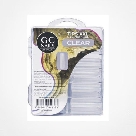 GC Nails Cylindrical XXL E79 Clear 100pz