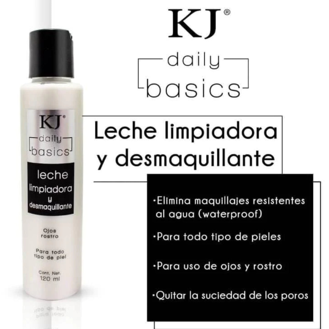 KJ Leche Limpiadora Y Desmaquillante 120ml