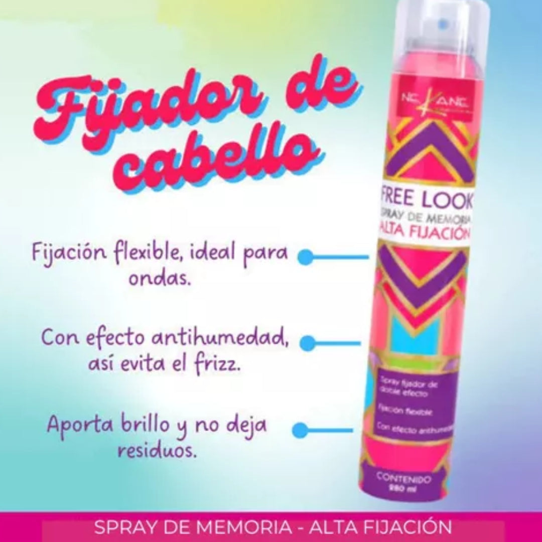 Nekane Free Look Spray Alta Fijación 280ml