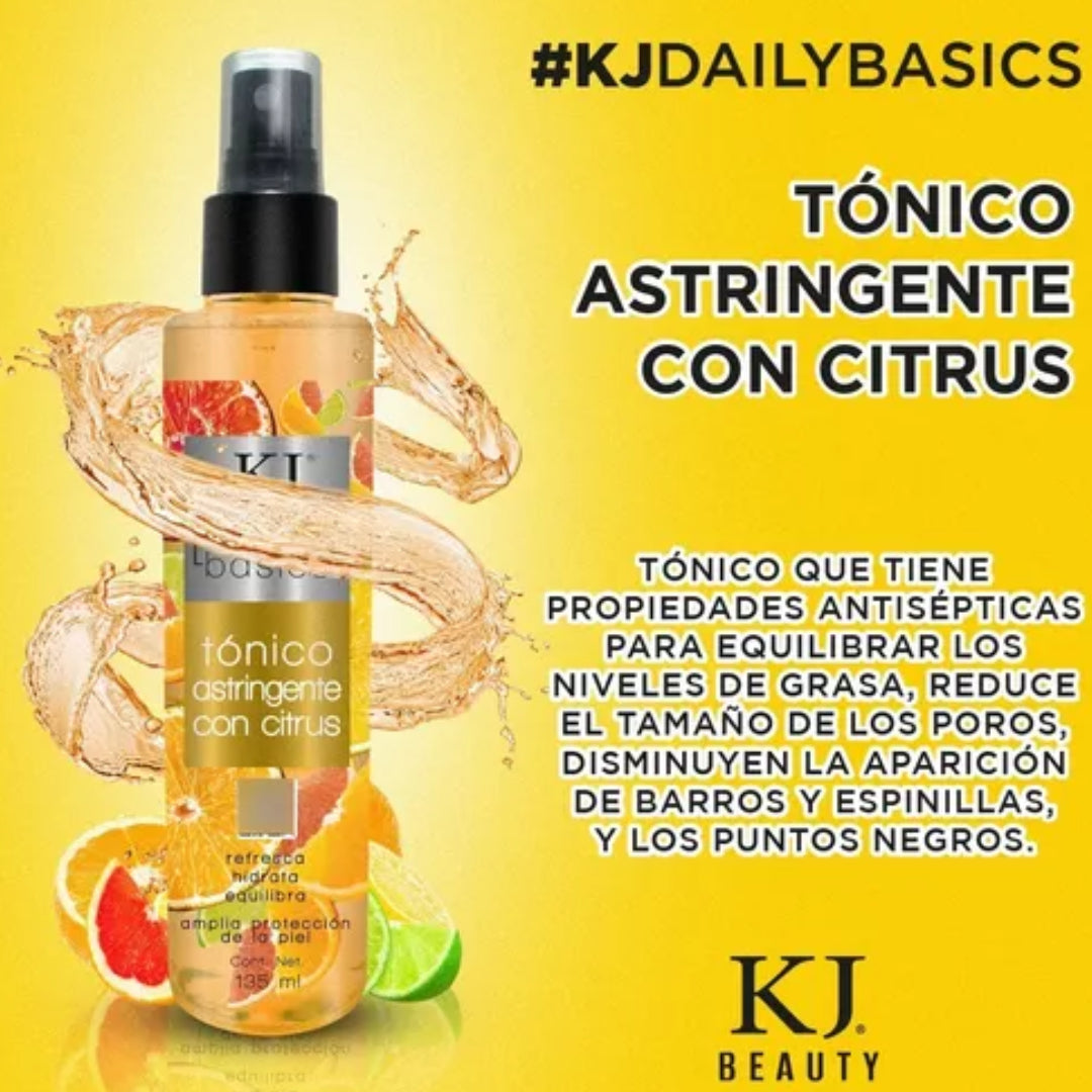 KJ Tónico Astringente Con Citrus 135ml