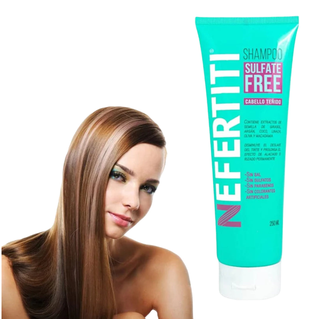 Nefertiti Sulfate Free Shampoo Cabello Teñido 250ml