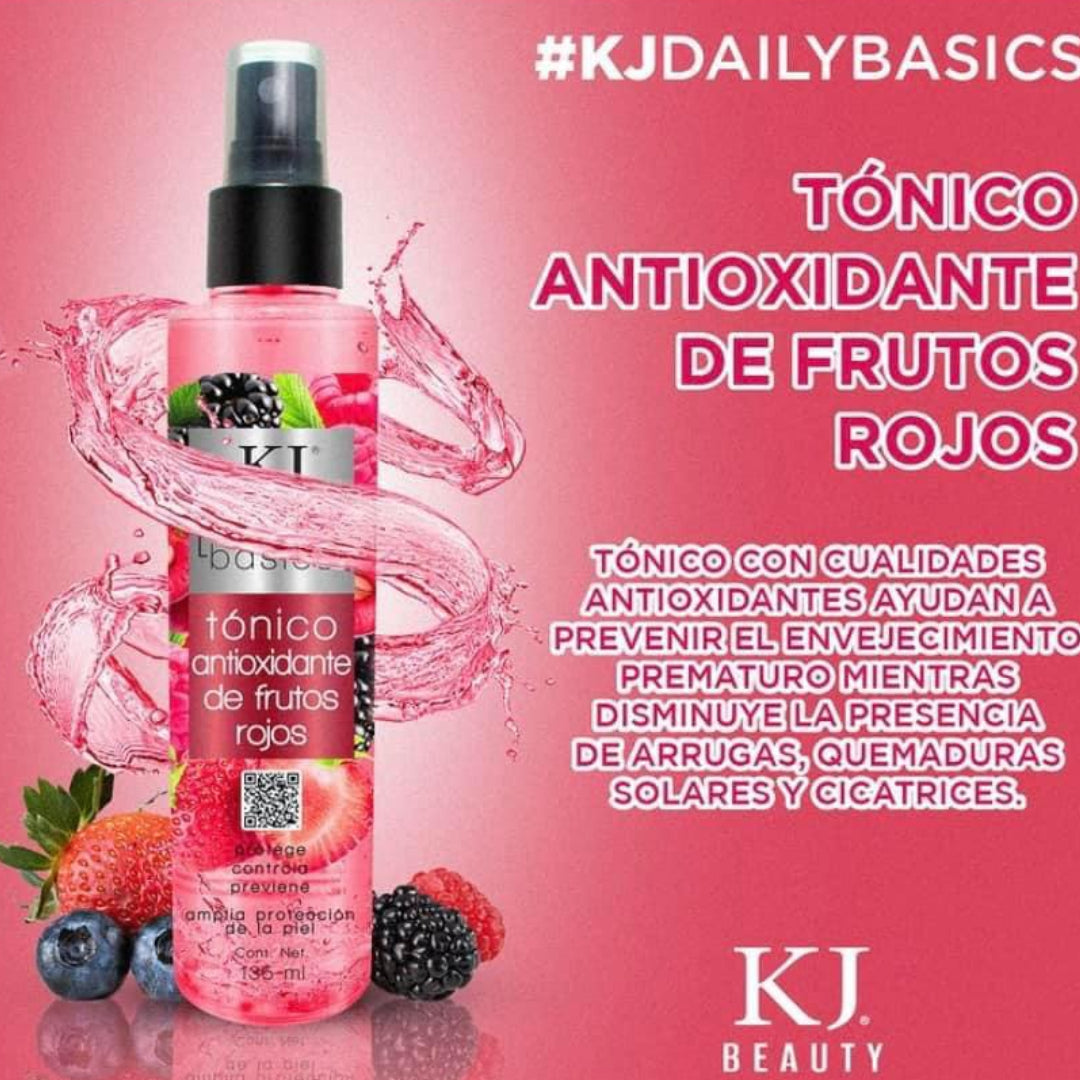 KJ Tónico Antioxidante De Frutos Rojos 135ml