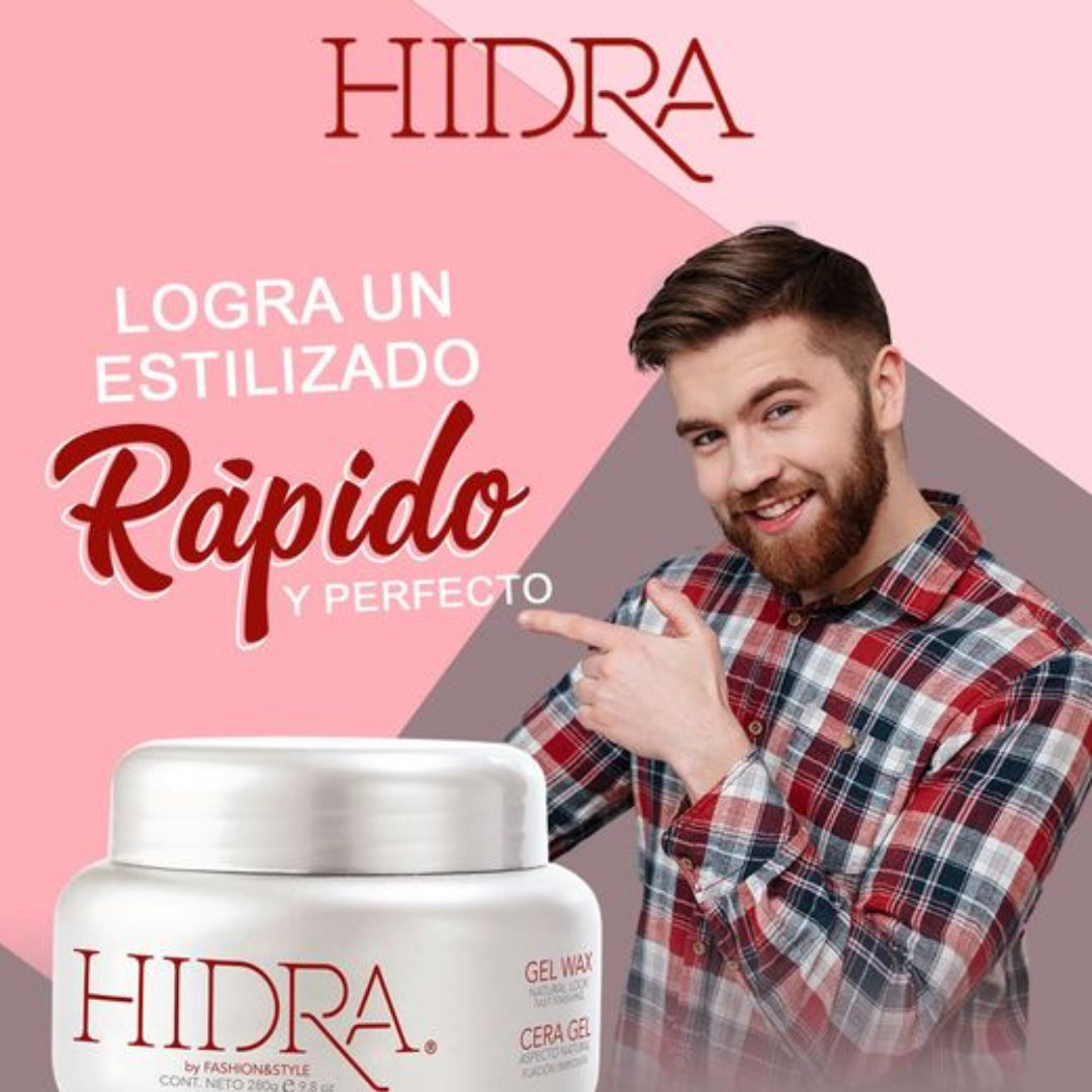 Hidra Cera Gel Look Natural 280gr