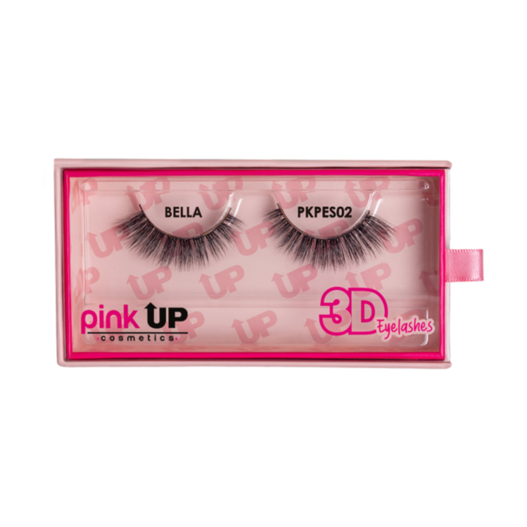 Pink Up Pestañas 3D