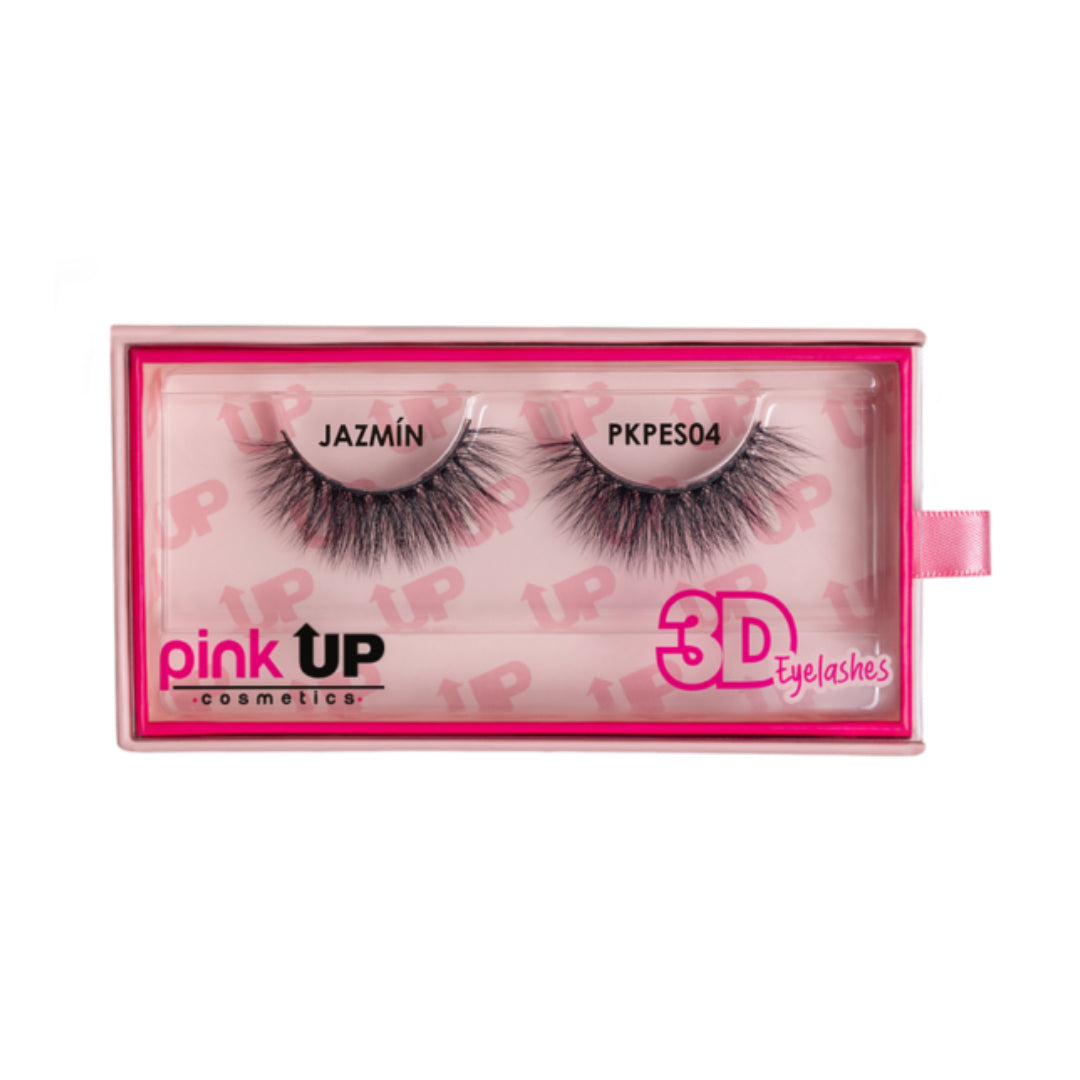 Pink Up Pestañas 3D