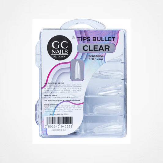 GC Nails Tips Bullet E50 100pz