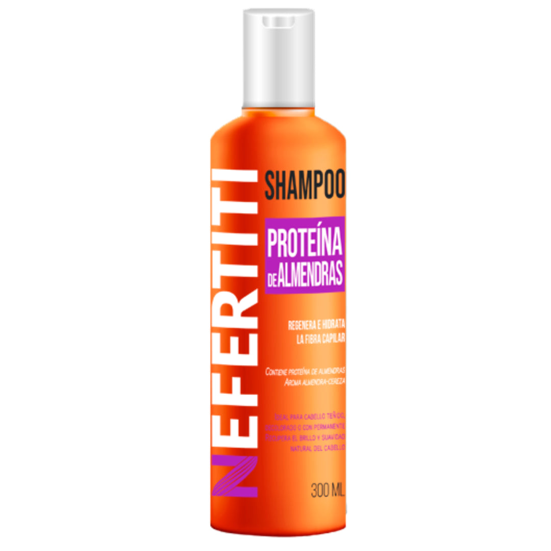 Nefertiti Shampoo Proteína Almendras