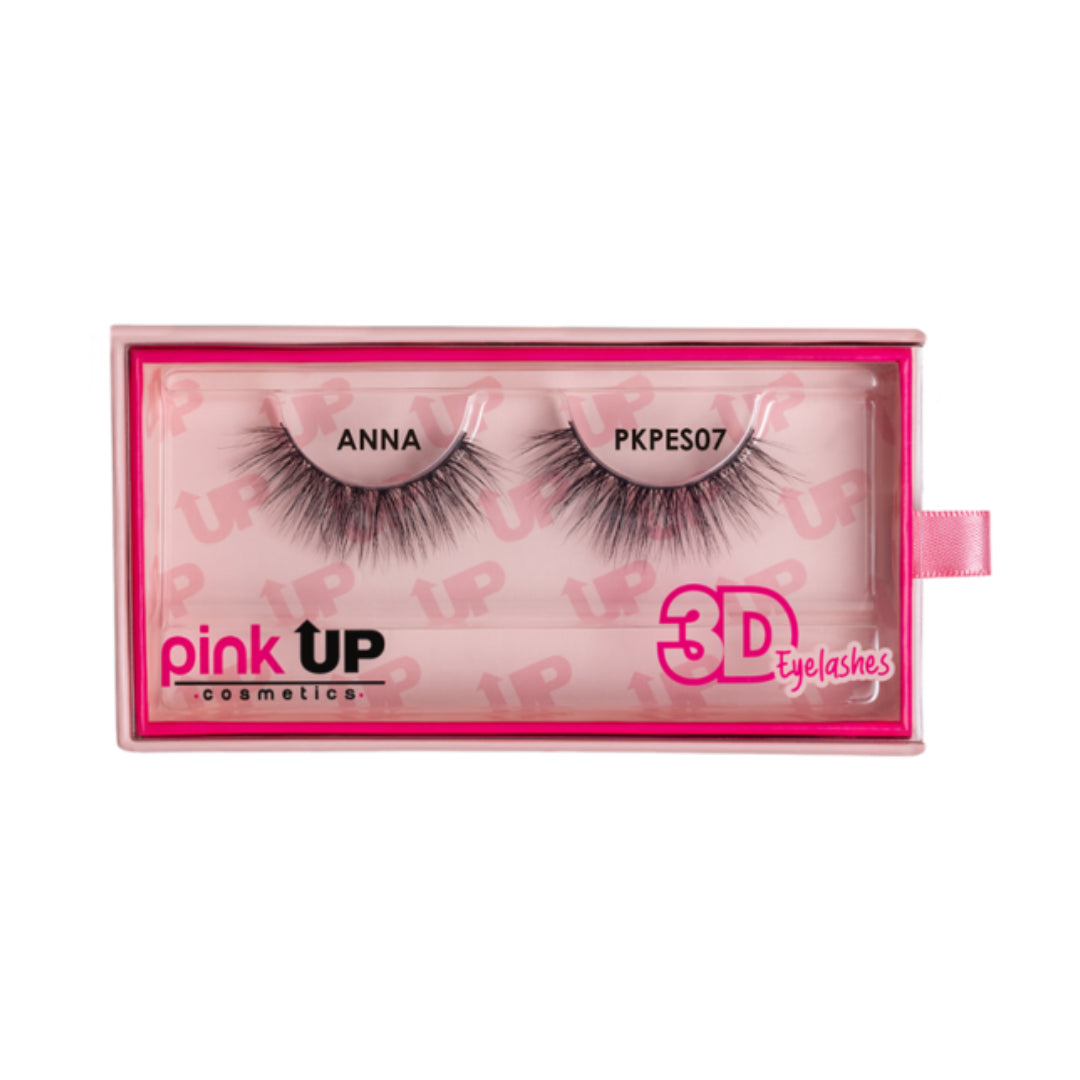 Pink Up Pestañas 3D