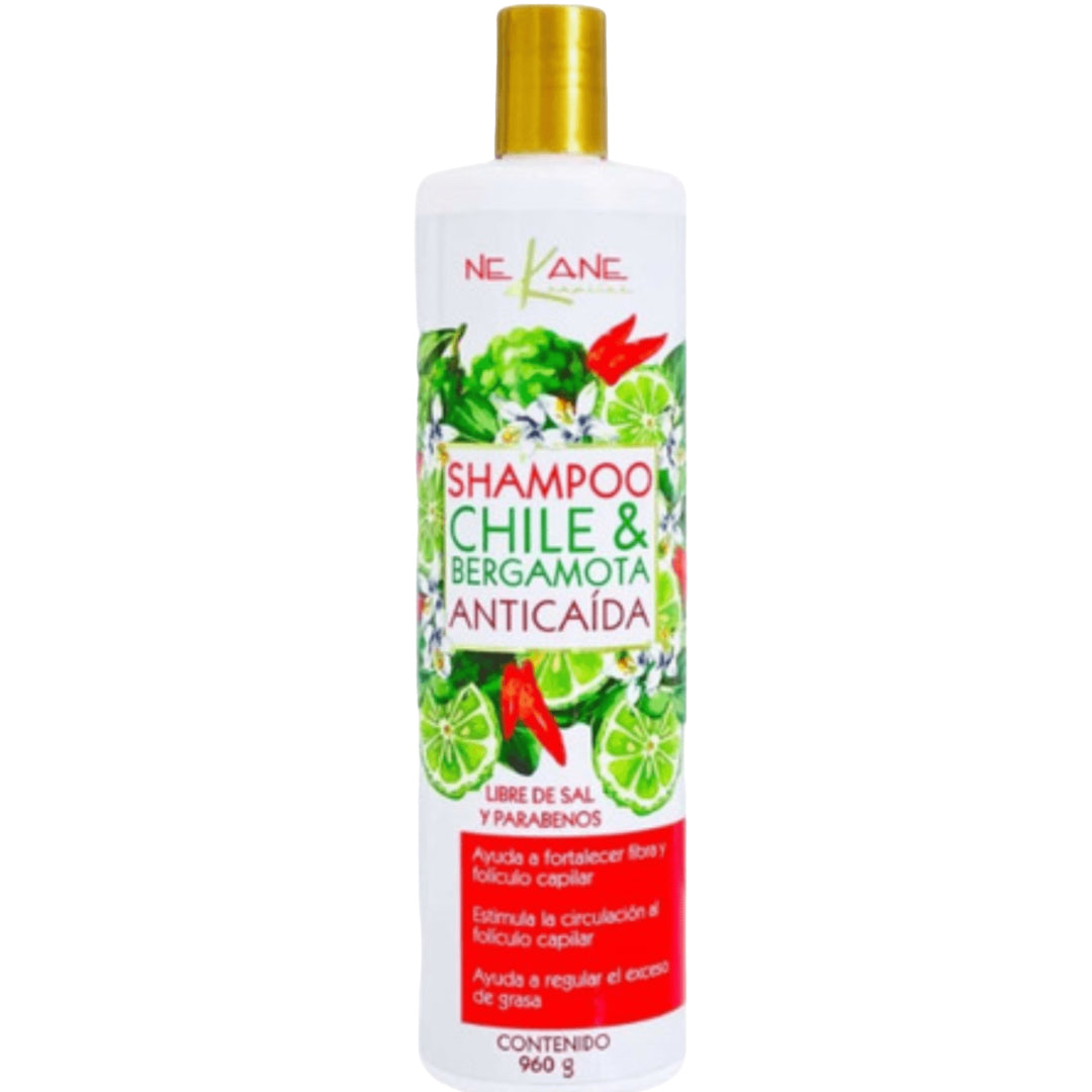 Nekane Shampoo Chile Y Bergamota