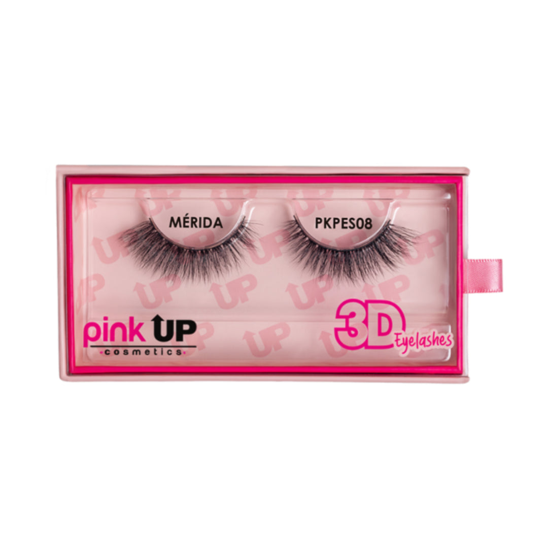 Pink Up Pestañas 3D