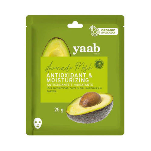 YAAB Mascarilla Aguacate Antioxidante