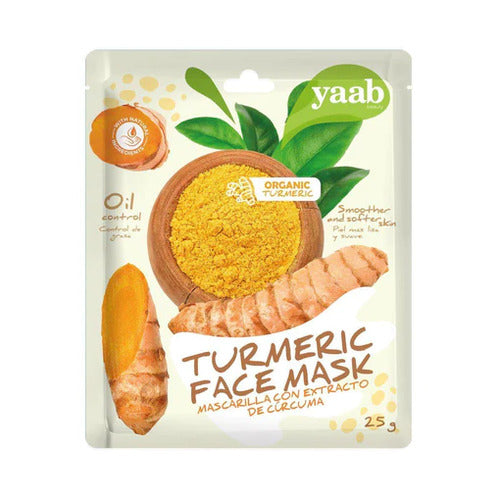 YAAB Mascarilla Extracto De Cúrcuma