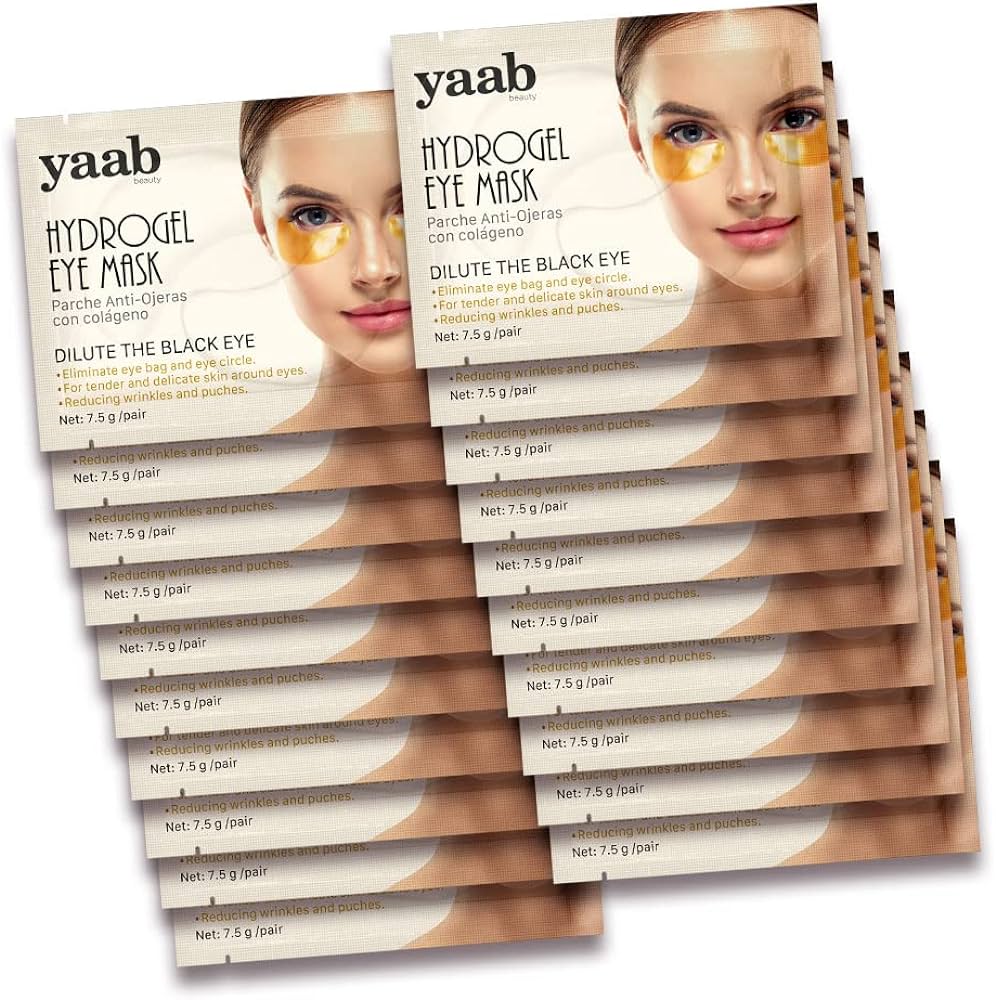 YAAB Set Parches Antiojeras Con Colágeno 60pz