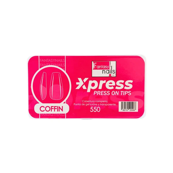 Fantasy Nails Tips Press On Coffin  550pz