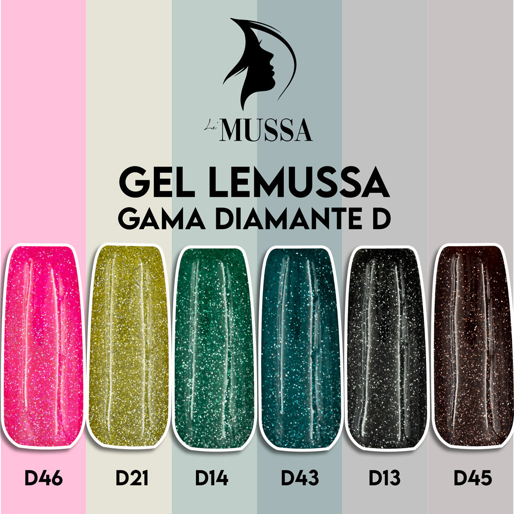 MUSSA Gel Gama Diamante D (046-021-014-043-013-045)