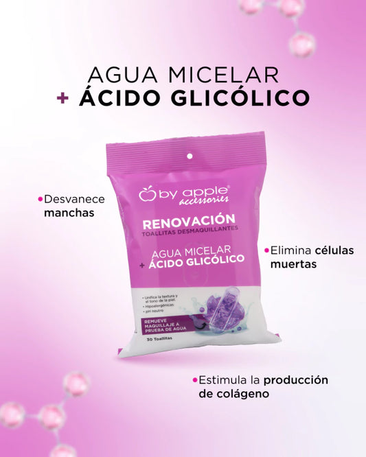 By Apple Toallitas Desmaquillantes Renovacion 30PZ