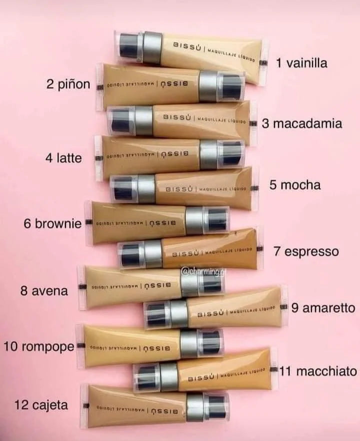 Bissu Maquillaje Liquido Mate