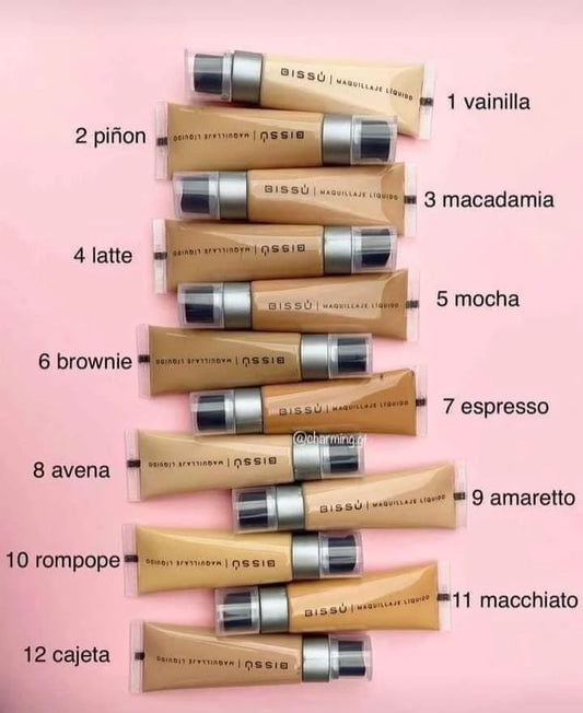 Bissu Maquillaje Liquido Mate